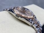 VS Factory Rolex Datejust 36mm Two-Tone Rose Gold Rosé Dial with Diamond Roman Makes (126231) 1:1 Super Clone – DD3235 Movement - Image 6
