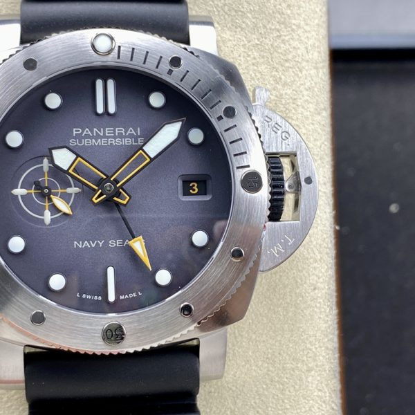 VS Factory Panerai Submersible “Navy SEALs” 44mm PAM01323 1:1 Super Clone – Custom Dandong P.900 Movement