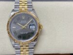 VS Factory Rolex Datejust 41mm Two-Tone Yellow Gold “Wimbledon” Dial Jubilee Bracelet (126333) 1:1 Super Clone – DD3235 Movement - Image 2