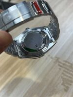 VS Factory Rolex Oyster Perpetual 41mm Turquoise “Tiffany” Blue Dial Smooth Bezel Oyster Bracelet (124300) 1:1 Super Clone – VS3230 Movement - Image 5
