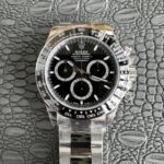 VS Factory Rolex Cosmograph Daytona “Godzilla” Black Dial (126500LN) 1:1 Super Clone – DD4131 Movement