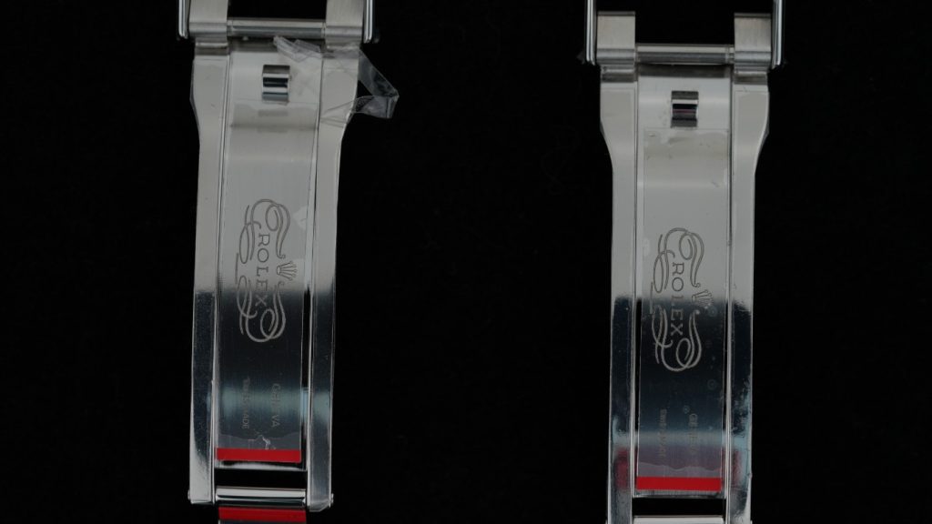 Inner clasp ROLEX scroll and STEELINOX engravings