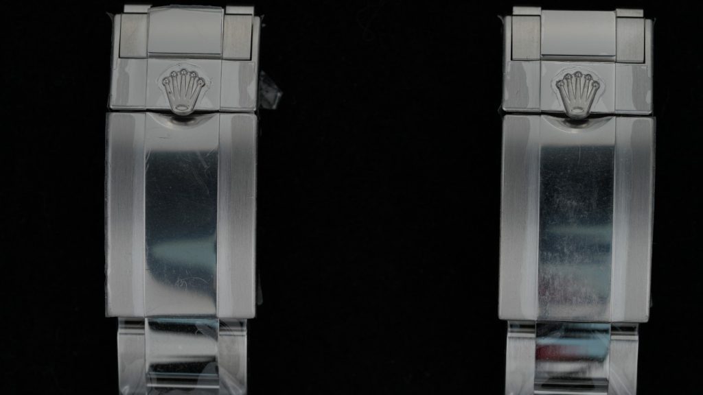 Daytona Oysterlock clasp coronet comparison