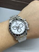 VS Factory Rolex Cosmograph Daytona “Panda” White Dial (126500LN) Super Clone – DD4131 Movement - Image 9