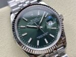VS Factory Rolex Datejust 36mm Sunburst Green Dial Jubilee Bracelet (126234) 1:1 Super Clone – DD3235 Movement - Image 4