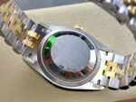 VS Factory Rolex Datejust 36 Two-Tone Yellow Gold Diamond Bezel Golden Fluted Motif (126283RBR) 1:1 Super Clone – DD3235 Movement - Image 8