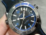 VS Factory Omega Seamaster Planet Ocean 600M GMT “Deep Black” Blue Ceramic (215.92.46.22.01.002) 1:1 Super Clone – DD8906 Movement - Image 4