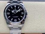 VS Factory Rolex Explorer 36mm Black “3-6-9” Dial Smooth Bezel Oyster Bracelet (124270) 1:1 Super Clone – DD3230 Movement - Image 2