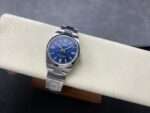 VS Factory Rolex Oyster Perpetual 36mm Bright Blue Sunburst Dial Smooth Bezel Oyster Bracelet (126000) 1:1 Super Clone – DD3230 Movement - Image 4