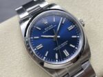 VS Factory Rolex Oyster Perpetual 36mm Bright Blue Sunburst Dial Smooth Bezel Oyster Bracelet (126000) 1:1 Super Clone – DD3230 Movement - Image 5