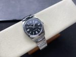 VS Factory Rolex Oyster Perpetual 41mm Bright Black Dial Smooth Bezel Oyster Bracelet (124300) 1:1 Super Clone – DD3230 Movement - Image 5