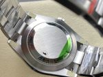 VS Factory Rolex Oyster Perpetual 41mm Bright Black Dial Smooth Bezel Oyster Bracelet (124300) 1:1 Super Clone – DD3230 Movement - Image 9