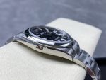 VS Factory Rolex Oyster Perpetual 41mm Bright Black Dial Smooth Bezel Oyster Bracelet (124300) 1:1 Super Clone – DD3230 Movement - Image 8