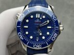 VS Factory Omega Seamaster Diver 300M 42mm Blue Wave Dial Blue Ceramic Bezel Blue Rubber Strap (210.32.42.20.03.001) 1:1 Super Clone – DD8800 Movement - Image 2