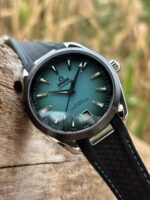 VS Factory Omega Seamaster Aqua Terra 150M 41mm Gradient Turquoise Dial Ceramic Bezel (220.32.41.21.03.001) 1:1 Super Clone – DD8900 Movement - Image 4