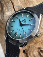 VS Factory Omega Seamaster Aqua Terra 150M 41mm Gradient Turquoise Dial Ceramic Bezel (220.32.41.21.03.001) 1:1 Super Clone – DD8900 Movement - Image 3