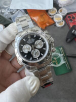 VS Factory Rolex Cosmograph Daytona 40mm Black Dial (116520) 1:1 Super Clone – DD4131 Movement - Image 3