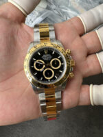 VS Factory Rolex Cosmograph Daytona Two-Tone Yellow Gold Black Dial (126503) 1:1 Super Clone – DD4131 Movement - Image 3