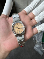 VS Factory Rolex Oyster Perpetual 36mm Candy Pink Lacquer Dial Smooth Bezel Oyster Bracelet (126000) 1:1 Super Clone – DD3230 Movement - Image 5