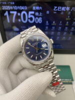 VS Factory Rolex Datejust 36mm Blue Fluted Motif Dial Jubilee Bracelet (126234) 1:1 Super Clone – DD3235 Movement - Image 3