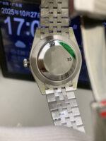 VS Factory Rolex Datejust 41mm Green Fluted Motif Dial Fluted Bezel Jubilee Bracelet (126334) 1:1 Super Clone – DD3235 Movement - Image 5