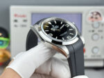 VS Factory Rolex Explorer 39mm Black “3-6-9” Dial Smooth Bezel Oysterflex Strap (214270 Custom) 1:1 Super Clone – DD3230 Movement - Image 5