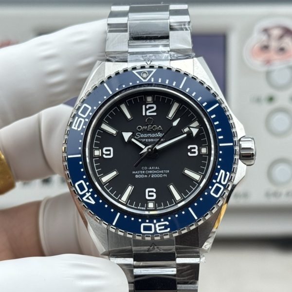 VS Factory OMEGA Seamaster Planet Ocean 600M 42mm Blue Bezel Black Dial (217.30.42.21.01.002) 1:1 Super Clone – DD8912 Movement