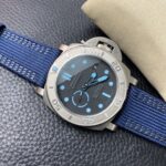 VS Factory Panerai Submersible 47mm Matte Titanium / Electric Blue Accents 1:1 Super Clone – DDP.9010 Movement - Image 4