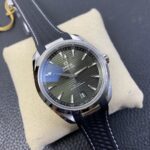 VS Factory Omega Seamaster Aqua Terra 150M 41mm Green Dial Rubber Strap (220.12.41.21.10.001) 1:1 Super Clone – DD8900 Movement - Image 4