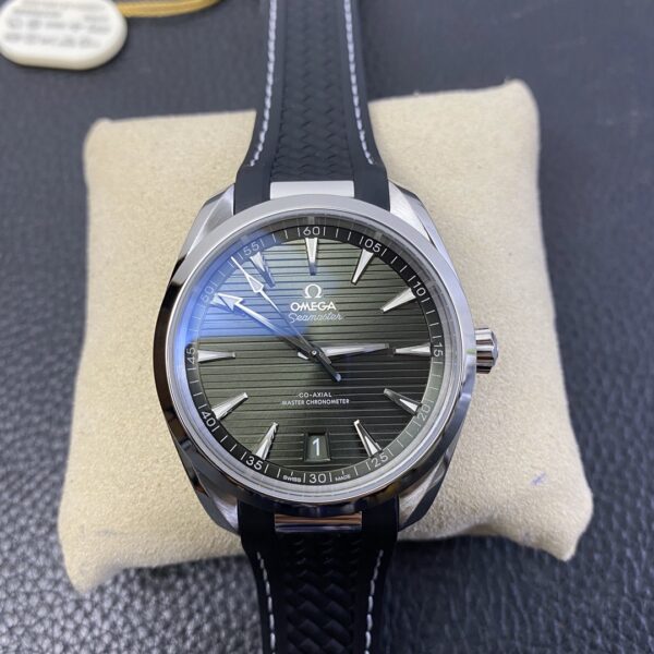 VS Factory Omega Seamaster Aqua Terra 150M 41mm Green Dial Rubber Strap (220.12.41.21.10.001) 1:1 Super Clone – DD8900 Movement