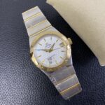 VS Factory Omega Constellation Co-Axial 38mm Two-Tone Yellow Gold (123.20.38.21.02.001) 1:1 Super Clone – DD8500 Movement - Image 4