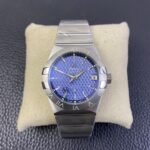 VS Factory Omega Constellation Co-Axial 38mm Blue Textured Dial (123.10.38.21.03.001) 1:1 Super Clone -DD8500 Movement - Image 2