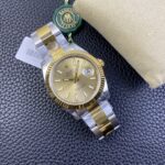 VS Factory Rolex Datejust 41mm Champagne Sunburst Dial Fluted Bezel Oyster Bracelet (126333) 1:1 Super Clone – DD3235 Movement - Image 7