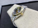 VS Factory Rolex Datejust 41mm Two-Tone Yellow Gold Green Dial Fluted Bezel Jubilee Bracelet (126333) 1:1 Super Clone – DD3235 Movement - Image 6