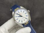 VS Factory Omega Seamaster Aqua Terra 150M 41mm Two-Tone Sedna Gold Silver Dial (220.22.41.21.02.001) 1:1 Super Clone – DD8900 Movement - Image 5