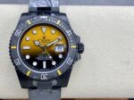 VS Factory Rolex Submariner Date “DiW Yellow Gradient” PVD & Carbon Bezel 1:1 Super Clone – DD3135 Movement