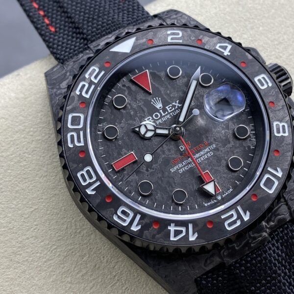 VS Factory Rolex GMT-Master II “DiW Carbon” Forged Carbon Fiber (Custom Edition) 1:1 Super Clone – DD3285 Movement