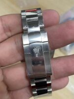 VS Factory Rolex Datejust 41mm Black Sunburst Dial Smooth Bezel Oyster Bracelet (126300) 1:1 Super Clone – DD3235 Movement - Image 10