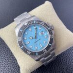 VS Factory Rolex Submariner Date “DiW Tiffany Blue” Carbon Bezel & Matte Case 1:1 Super Clone – DD3135 Movement - Image 3