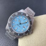 VS Factory Rolex Submariner Date “DiW Tiffany Blue” Carbon Bezel & Matte Case 1:1 Super Clone – DD3135 Movement - Image 4