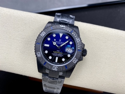 VS Factory Rolex Submariner Date “DiW Blue Gradient” PVD & Carbon Bezel 1:1 Super Clone – DD3135 Movement