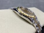 VS Factory Rolex Datejust 36 Two-Tone Yellow Gold Golden Fluted Motif Diamond Dial (126233) 1:1 Super Clone – DD3235 Movement - Image 10