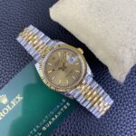 VS Factory Rolex Datejust 36mm Two-Tone Yellow Gold Fluted Motif Dial Jubilee Bracelet(126233) 1:1 Super Clone – DD3235 Movement - Image 7