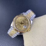 VS Factory Rolex Datejust 36mm Two-Tone Yellow Gold Fluted Motif Dial Jubilee Bracelet(126233) 1:1 Super Clone – DD3235 Movement - Image 5