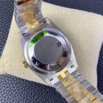 VS Factory Rolex Datejust 36mm Two-Tone Yellow Gold Golden Fluted Motif Diamond Dial Jubilee Bracelet (126233) 1:1 Super Clone – DD3235 Movement - Image 9
