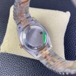VS Factory Rolex Datejust 36mm Two-Tone Rose Gold Silver Fluted Motif Diamond Dial Jubilee Bracelet (126231) 1:1 Super Clone – DD3235 Movement - Image 8