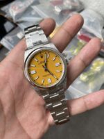 VS Factory Rolex Oyster Perpetual 41mm Yellow Dial(124300) 1:1 Super Clone – DD3230 Movement - Image 3