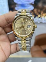 VS Factory Rolex Datejust 41mm Champagne Dial Fluted Bezel Jubilee Bracelet (126333) 1:1 Super Clone – DD3235 Movement - Image 3