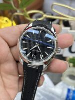 VS Factory Omega Seamaster Aqua Terra 150M 41mm Black Dial Black Rubber Strap (220.12.41.21.01.001) 1:1 Super Clone – DD8900 Movement - Image 3