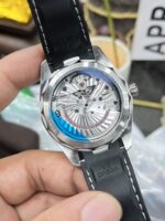 VS Factory Omega Seamaster Aqua Terra 150M 41mm Black Dial Black Rubber Strap (220.12.41.21.01.001) 1:1 Super Clone – DD8900 Movement - Image 9